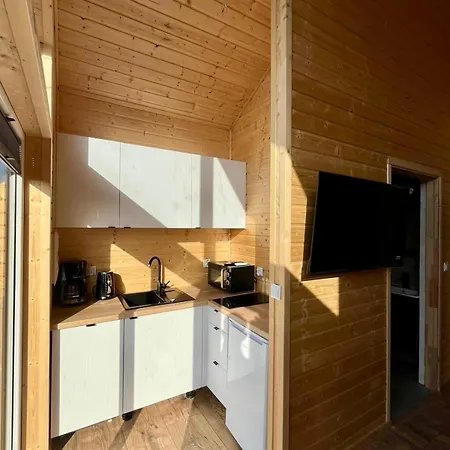 Nadmorskie Chatki, Domki Letniskowe, Sauna Ferienhaus Gąski