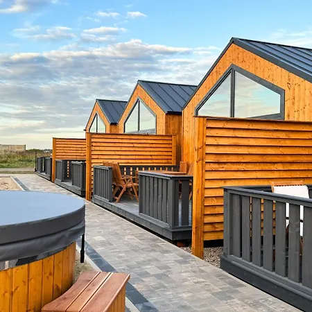 Nadmorskie Chatki, Domki Letniskowe, Sauna Ferienhaus Gąski